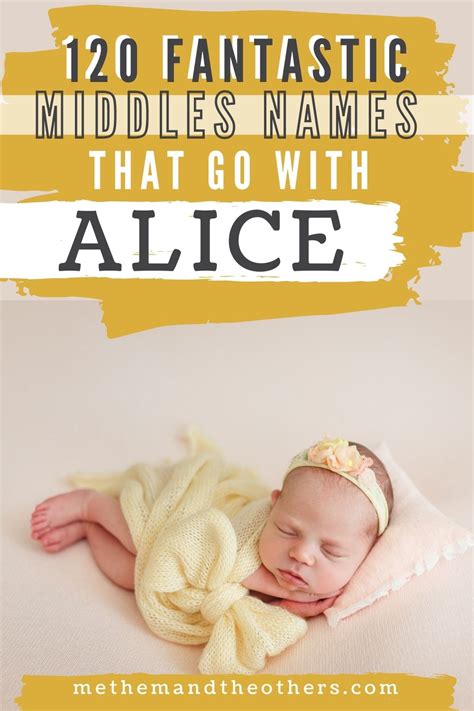 middle name for alice